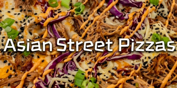 Asian Street Pizzas
